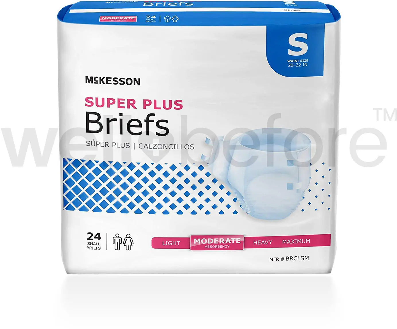 McKesson Super Plus Briefs