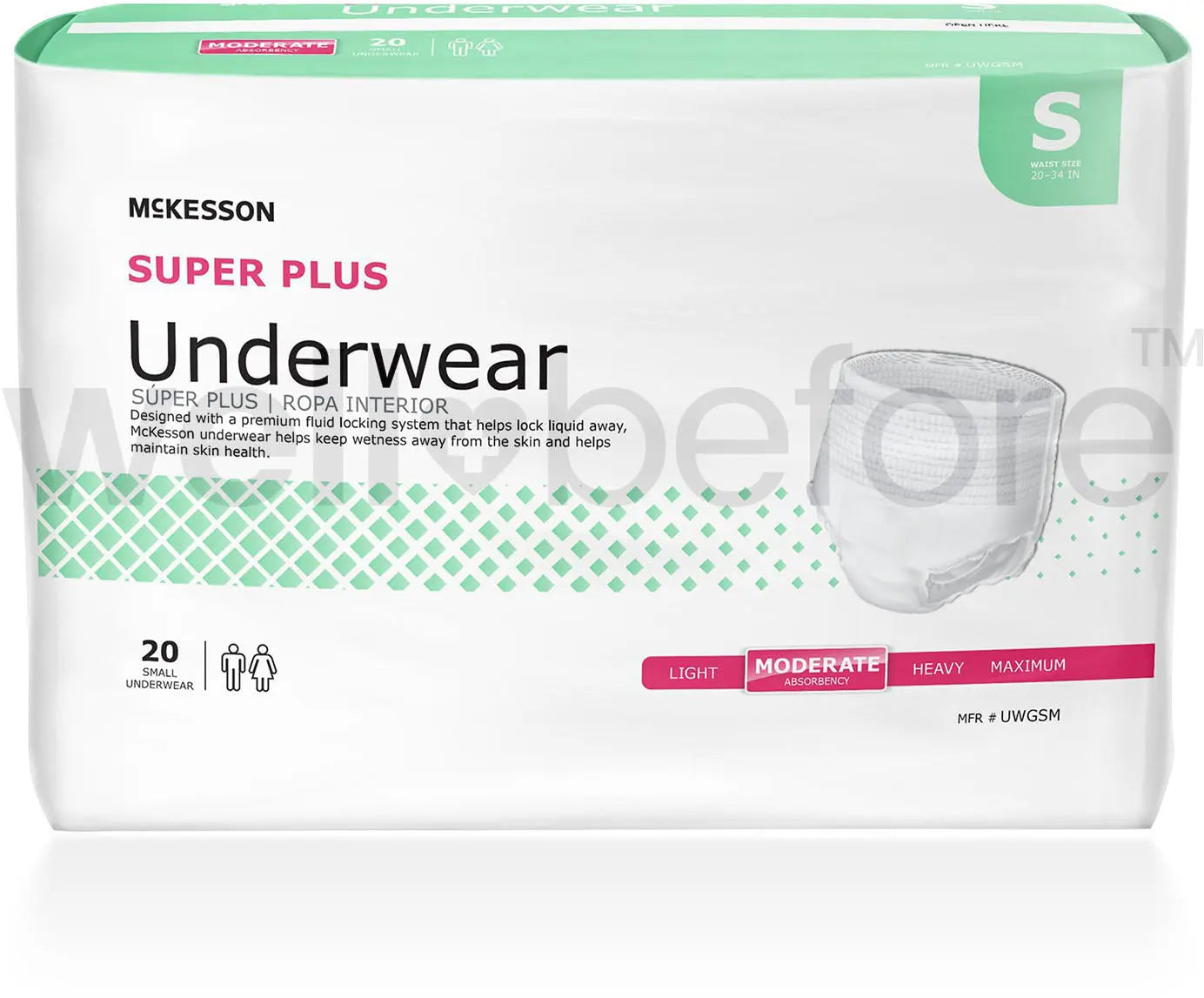 Mckesson Super Plus Underwear