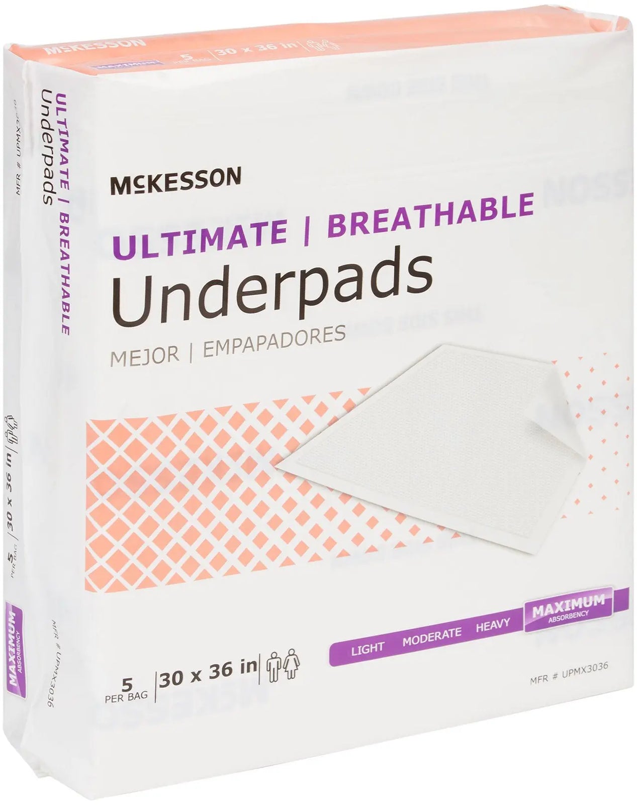 Mckesson Ultimate Breathable Underpads