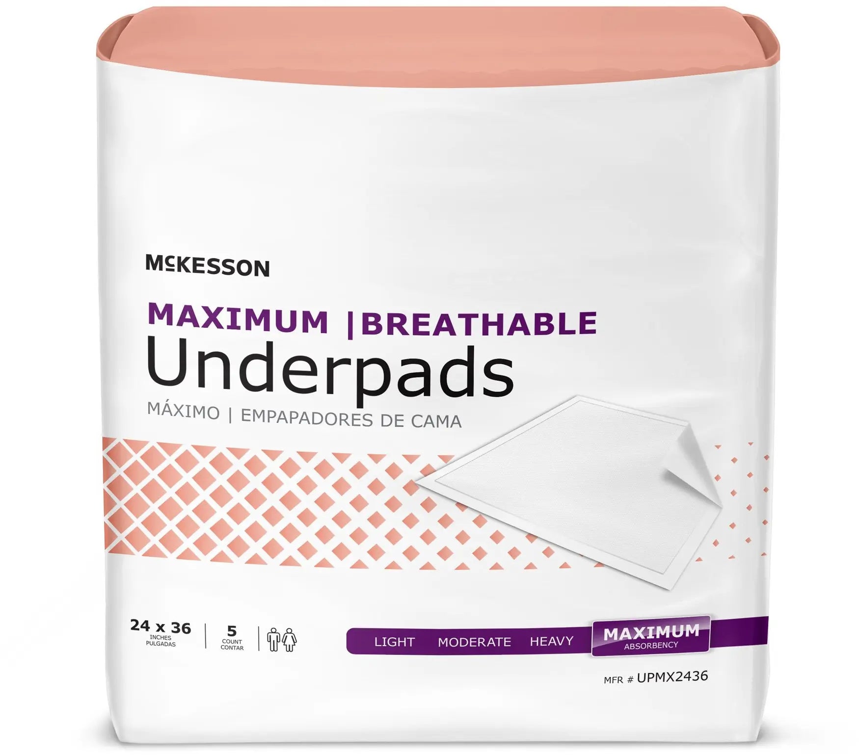 Mckesson Ultimate Breathable Underpads