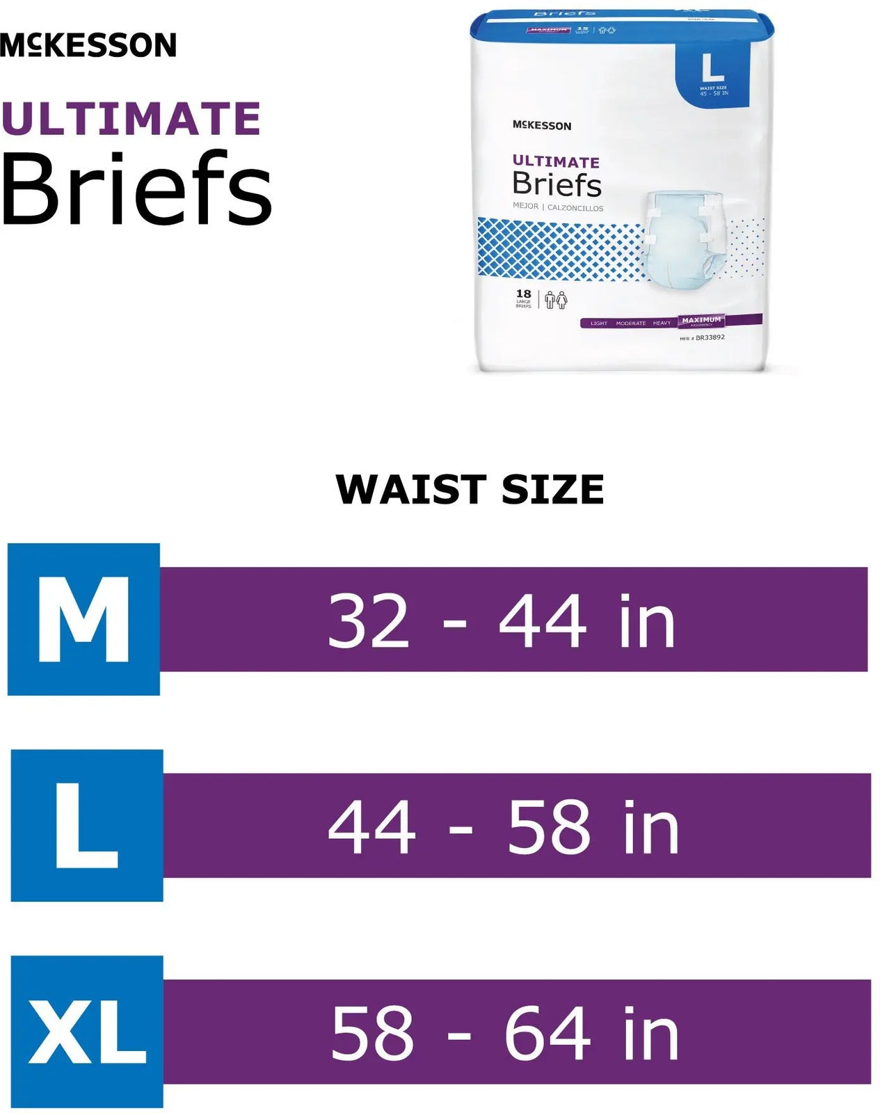 McKesson Ultimate Briefs