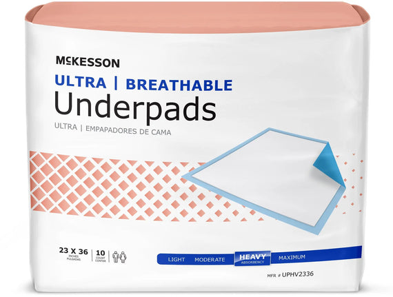 Mckesson Ultra Breathable Underpads