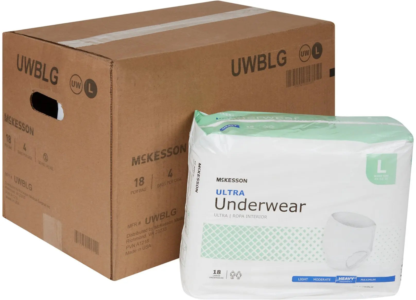 Mckesson Ultra Underwear
