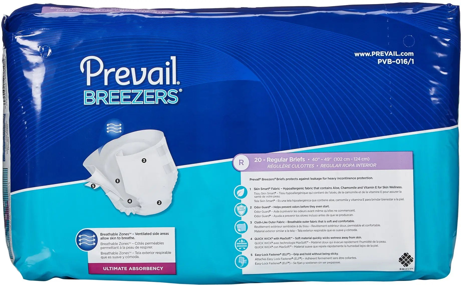 Prevail Breezers Adult Diapers