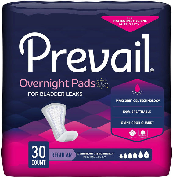 Prevail Overnight Pads