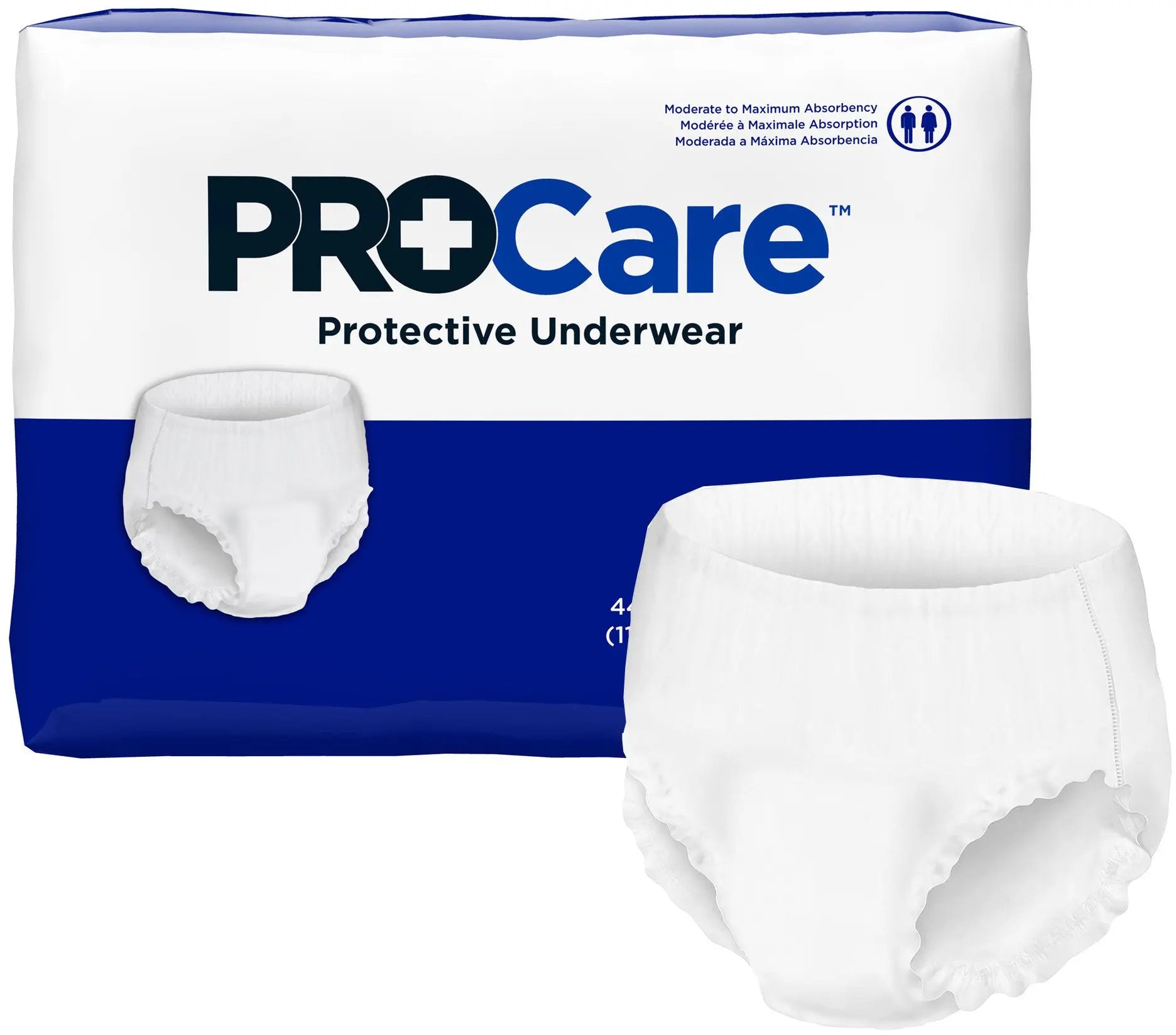 ProCare Protective Underwear for Moderate to Heavy Incontinence Protection