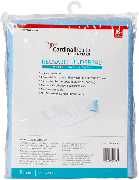 Cardinal Health Essentials Reusable Underpad