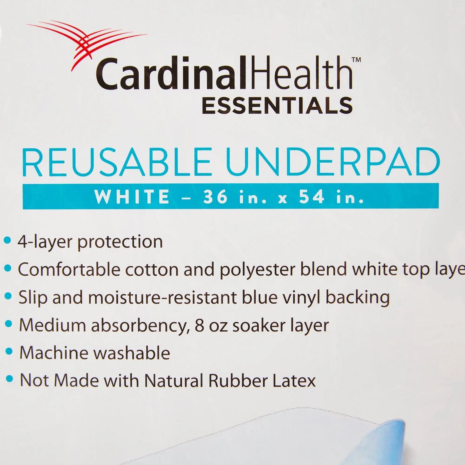 Cardinal Health Essentials Reusable Underpad