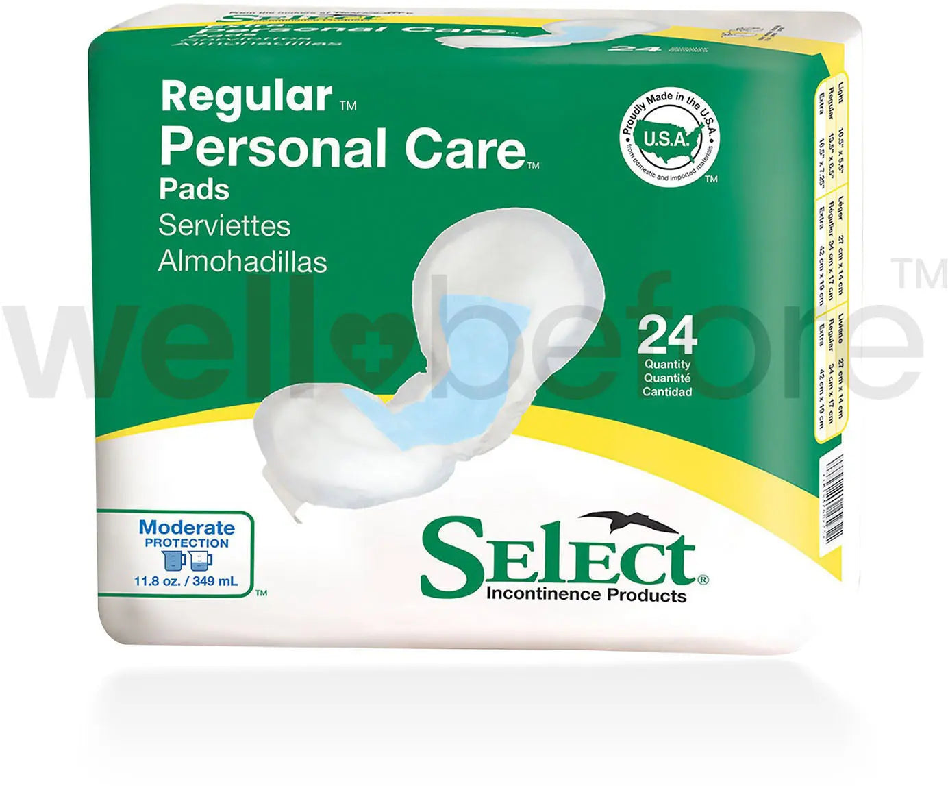 Select Personal Care Pads