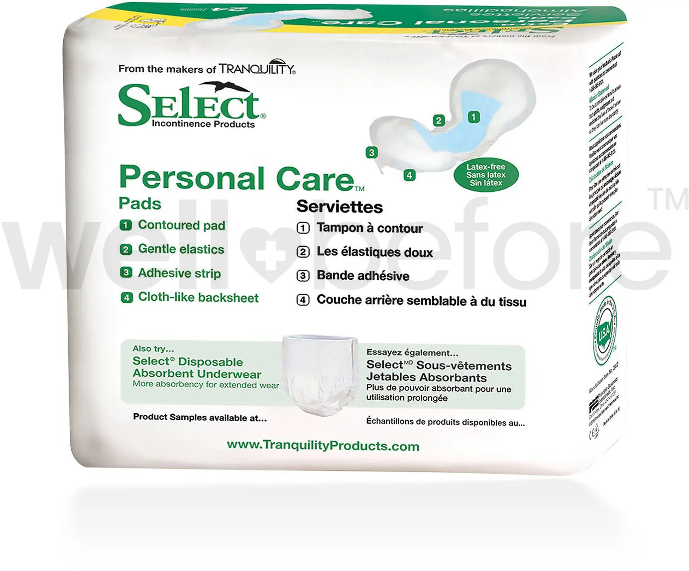 Select Personal Care Pads