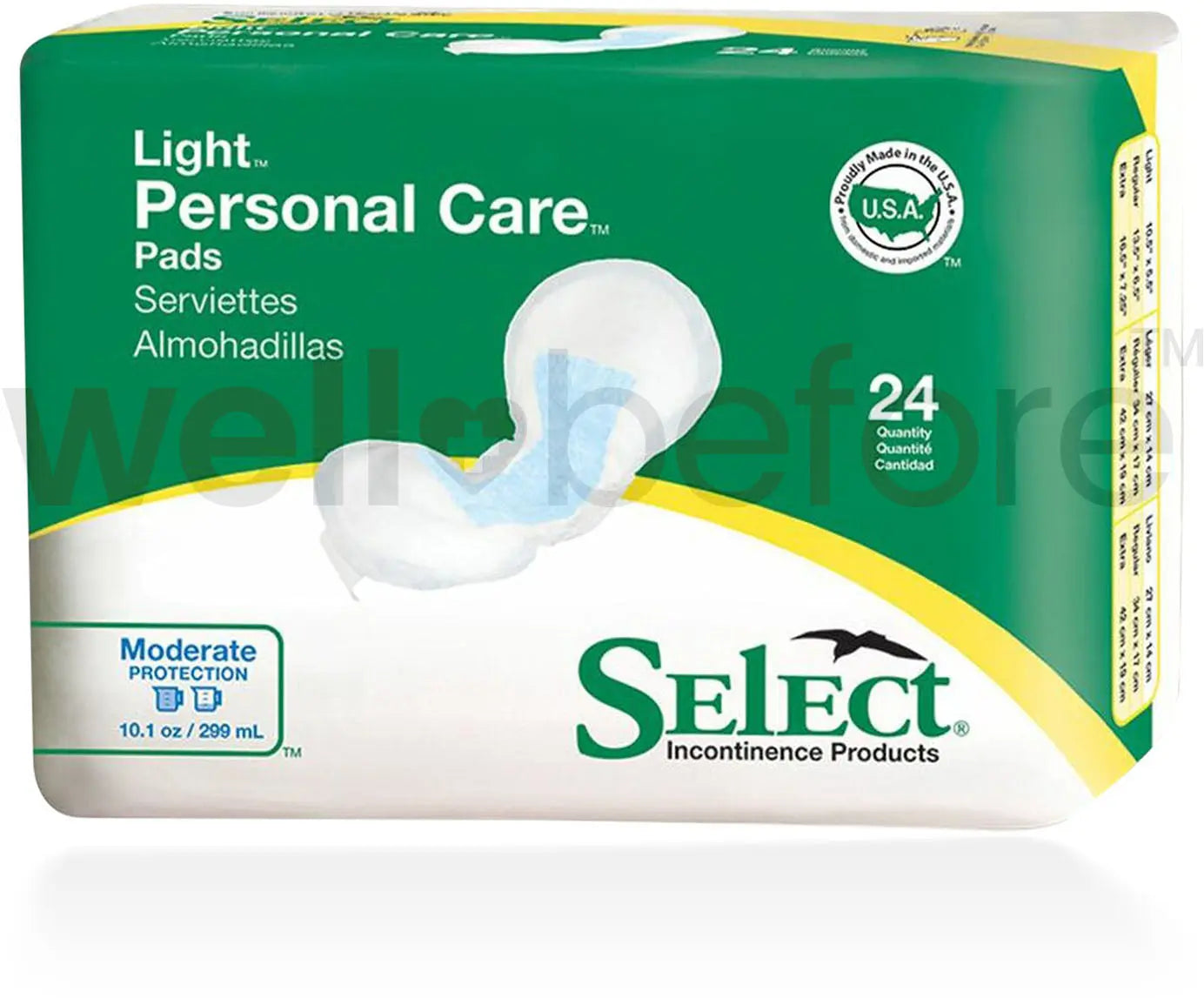 Select Personal Care Pads