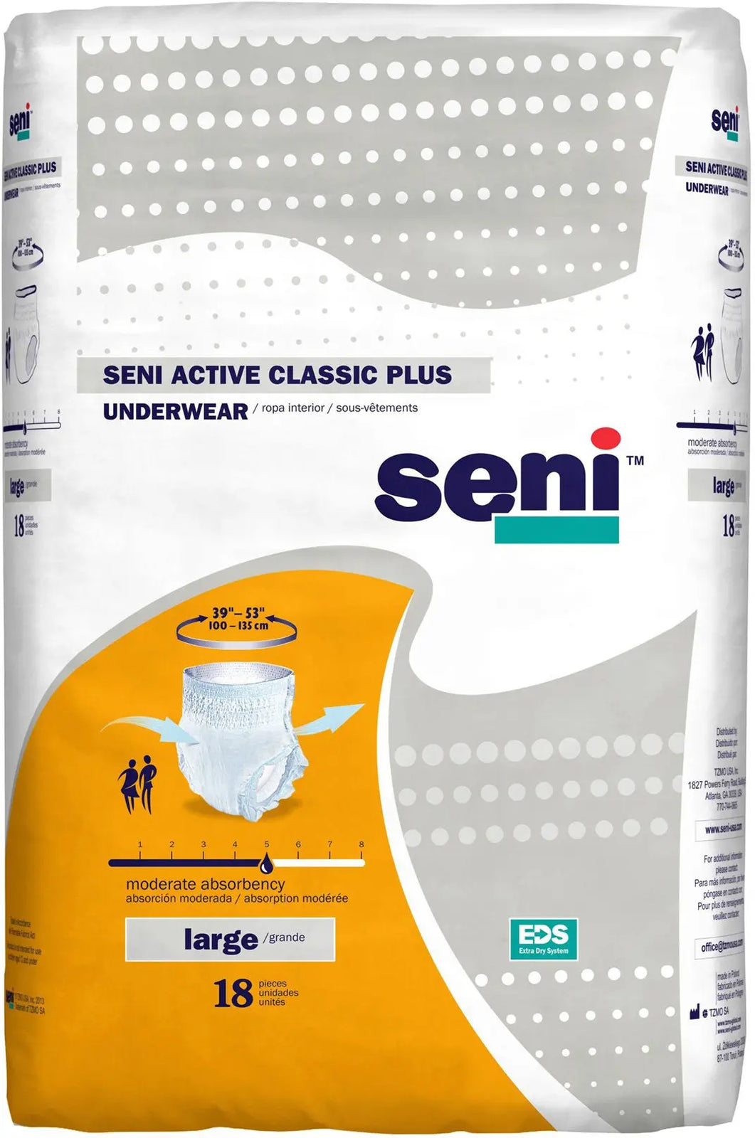 Seni Active Classic Plus Underwear