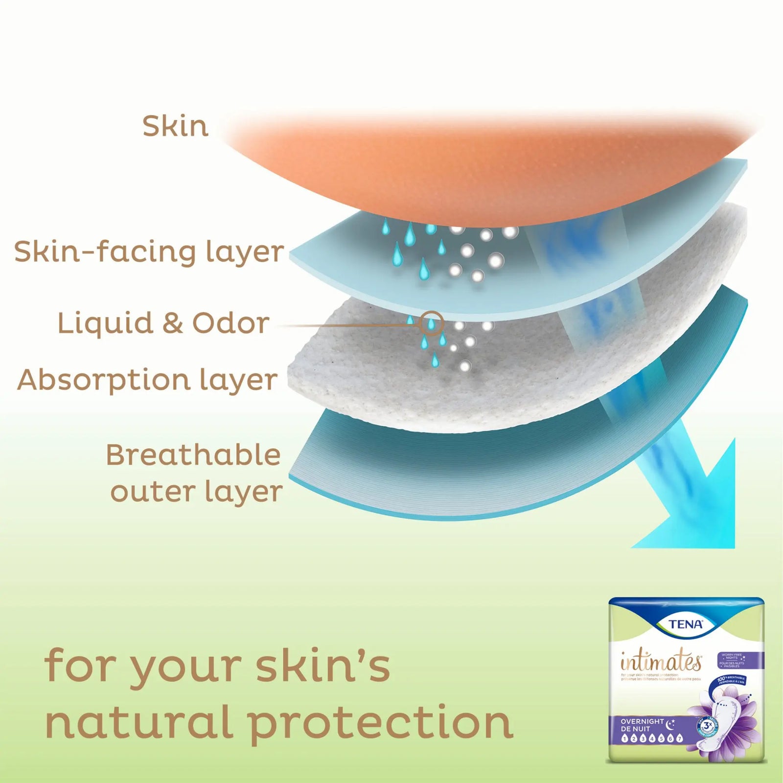 TENA Intimates Overnight Pads