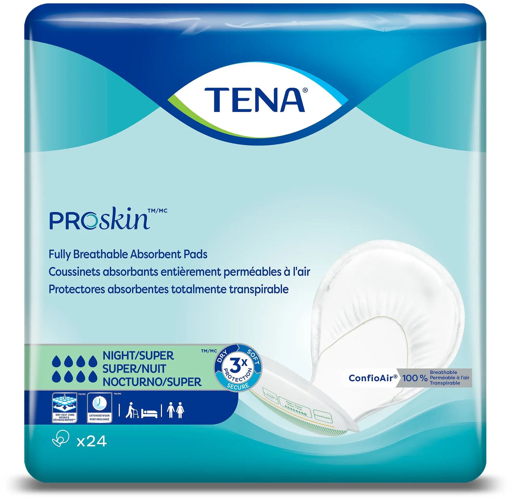TENA Night Super Pads
