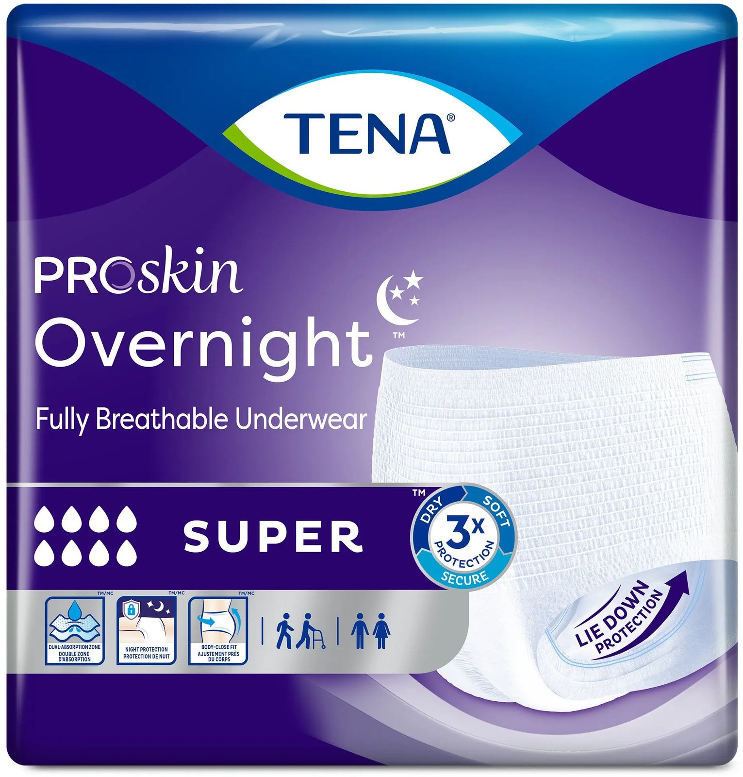 TENA Overnight Underwear