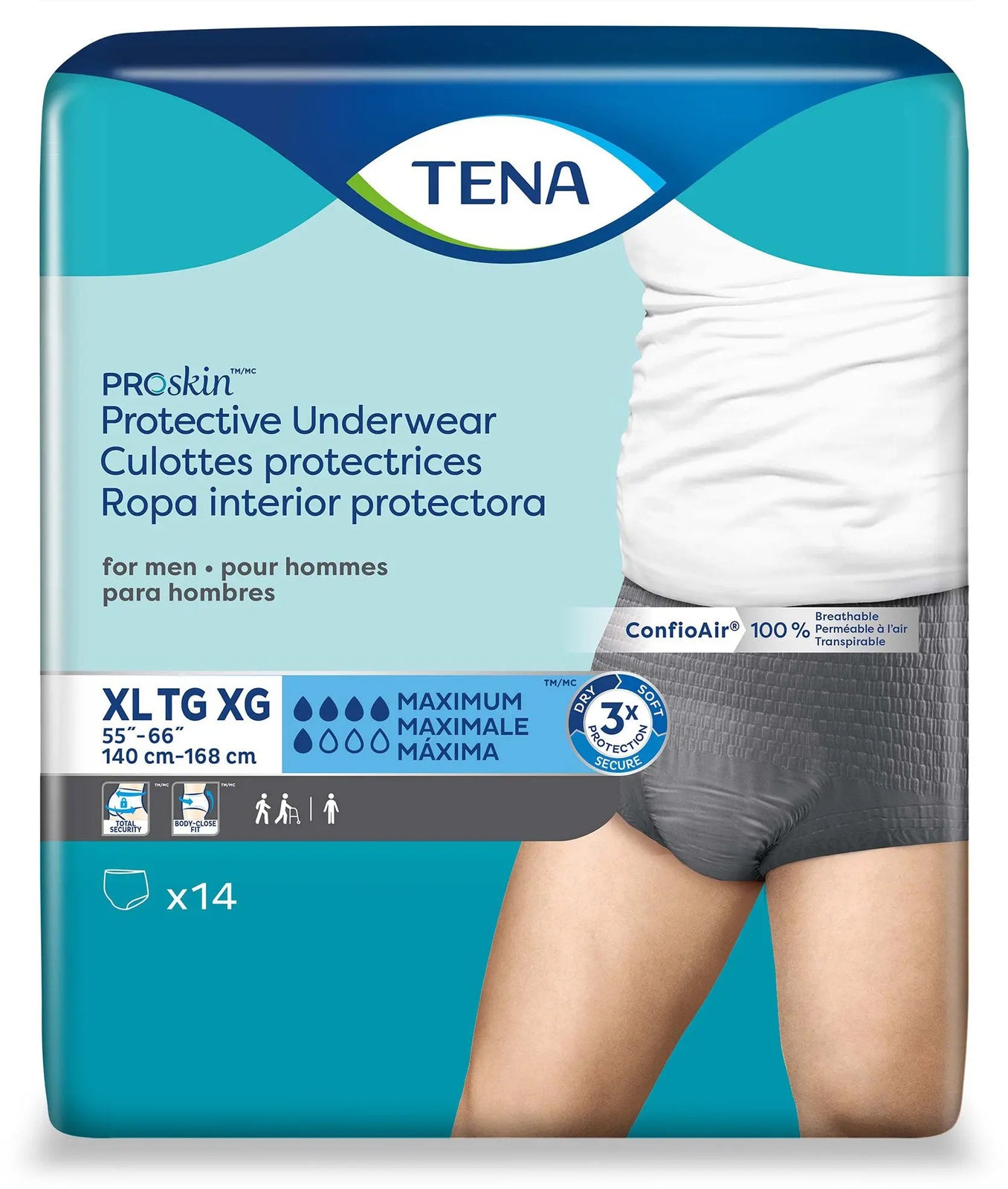TENA PROskin Men Protective Underwear