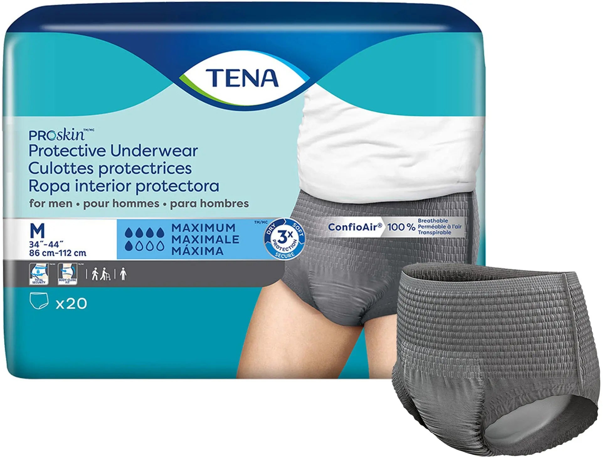 TENA PROskin Men Protective Underwear
