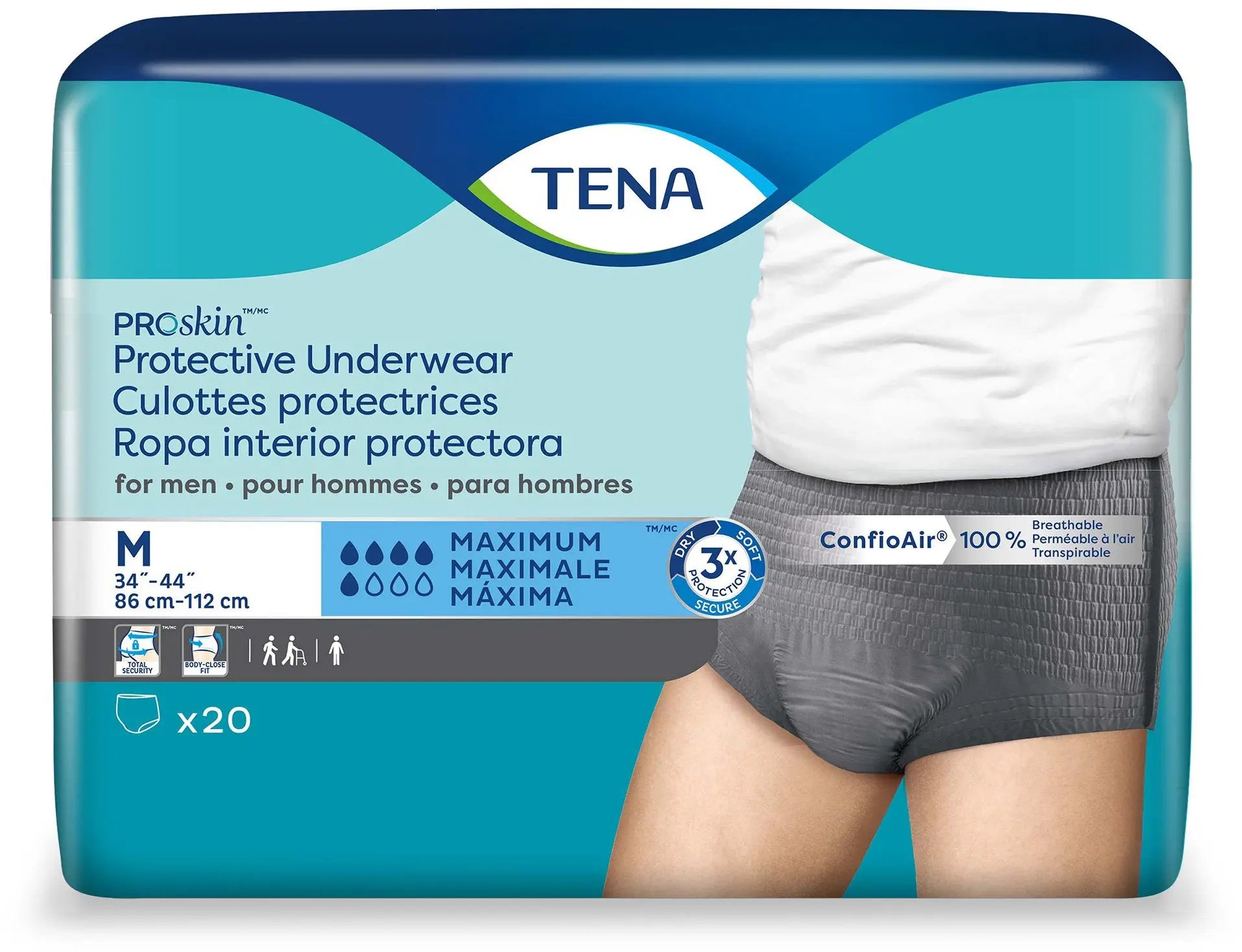 TENA PROskin Men Protective Underwear