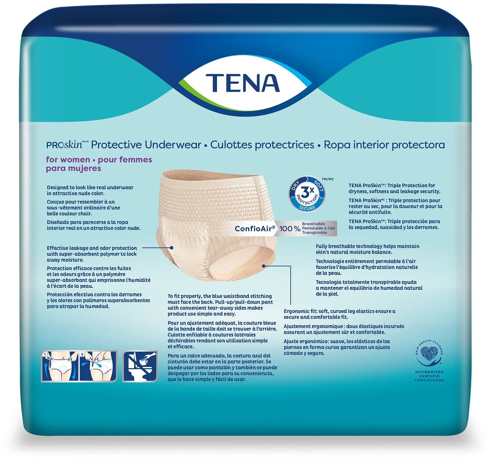 TENA PROskin Women Protective Underwear