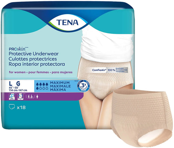 TENA PROskin Women Protective Underwear