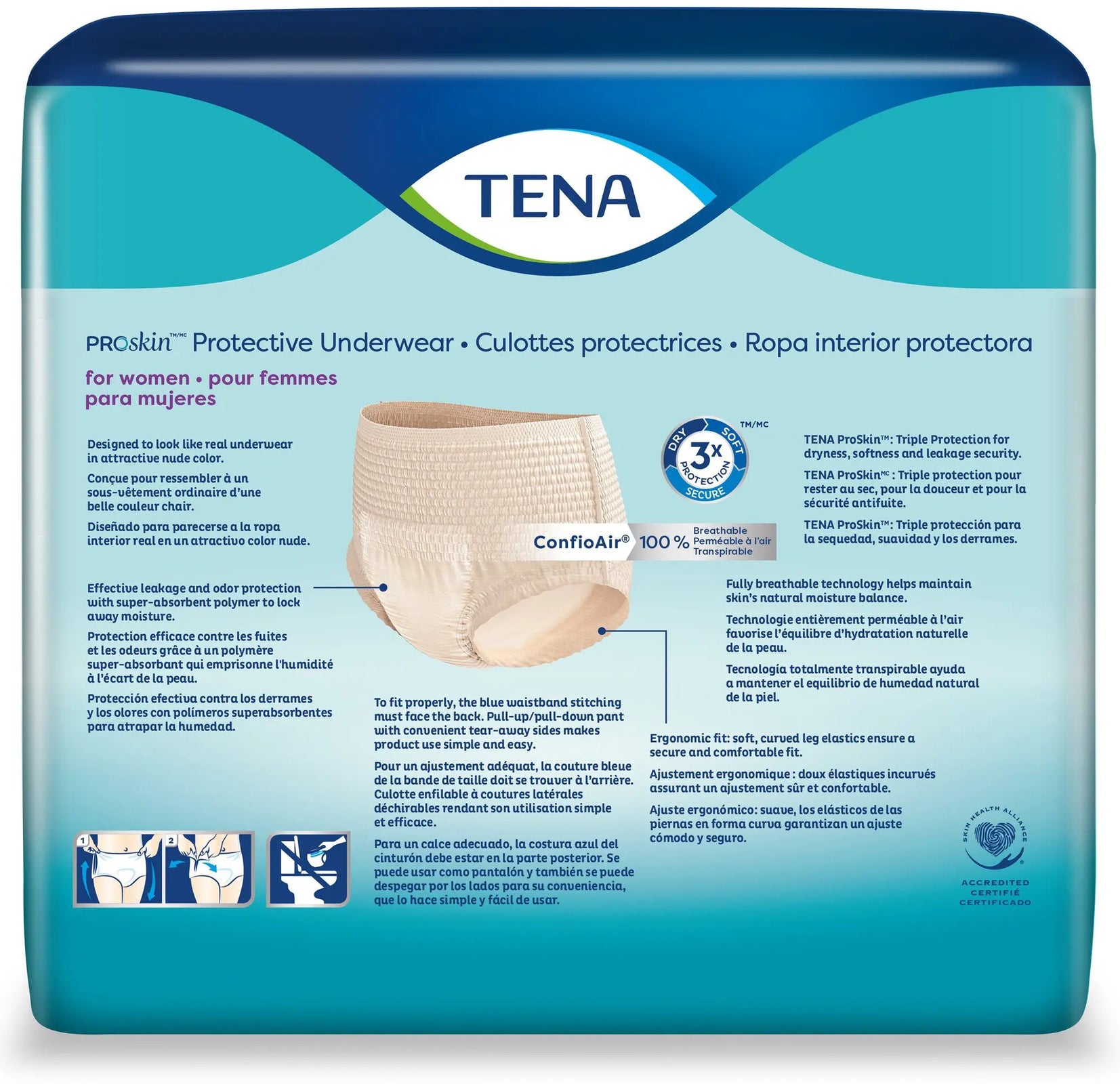 TENA PROskin Women Protective Underwear