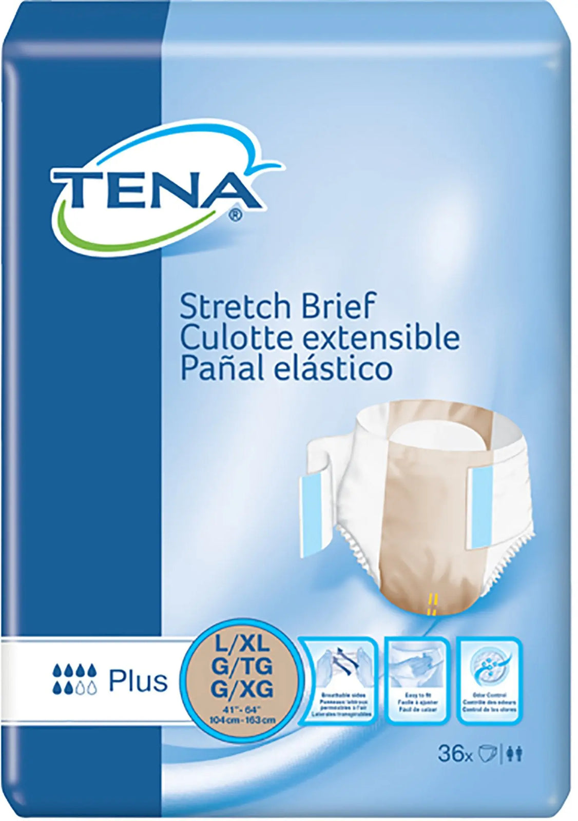 TENA Stretch Plus Briefs