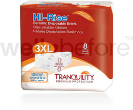 Tranquility Hi-Rise Bariatric Briefs