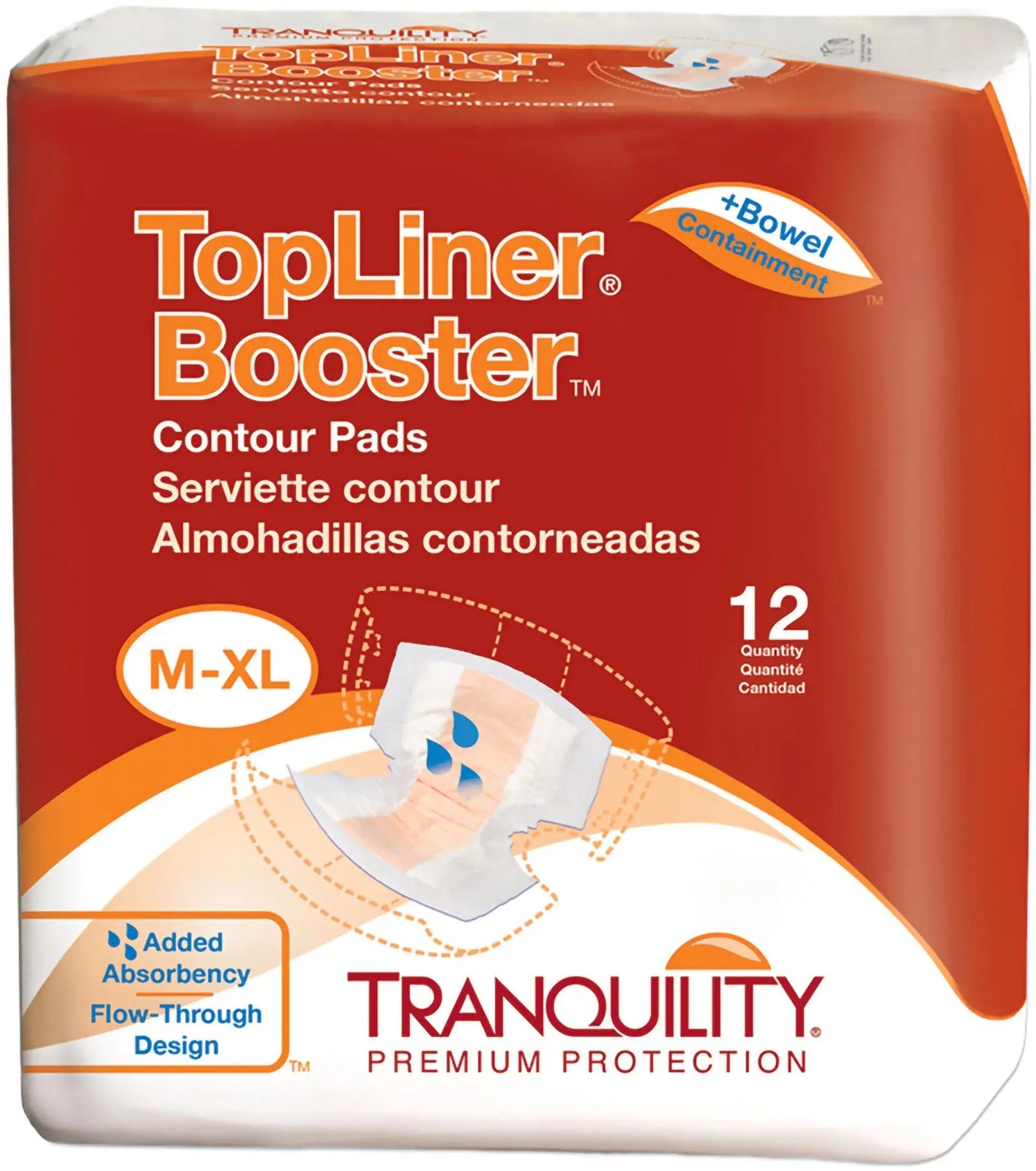 Tranquility TopLiner Booster Contour Pads