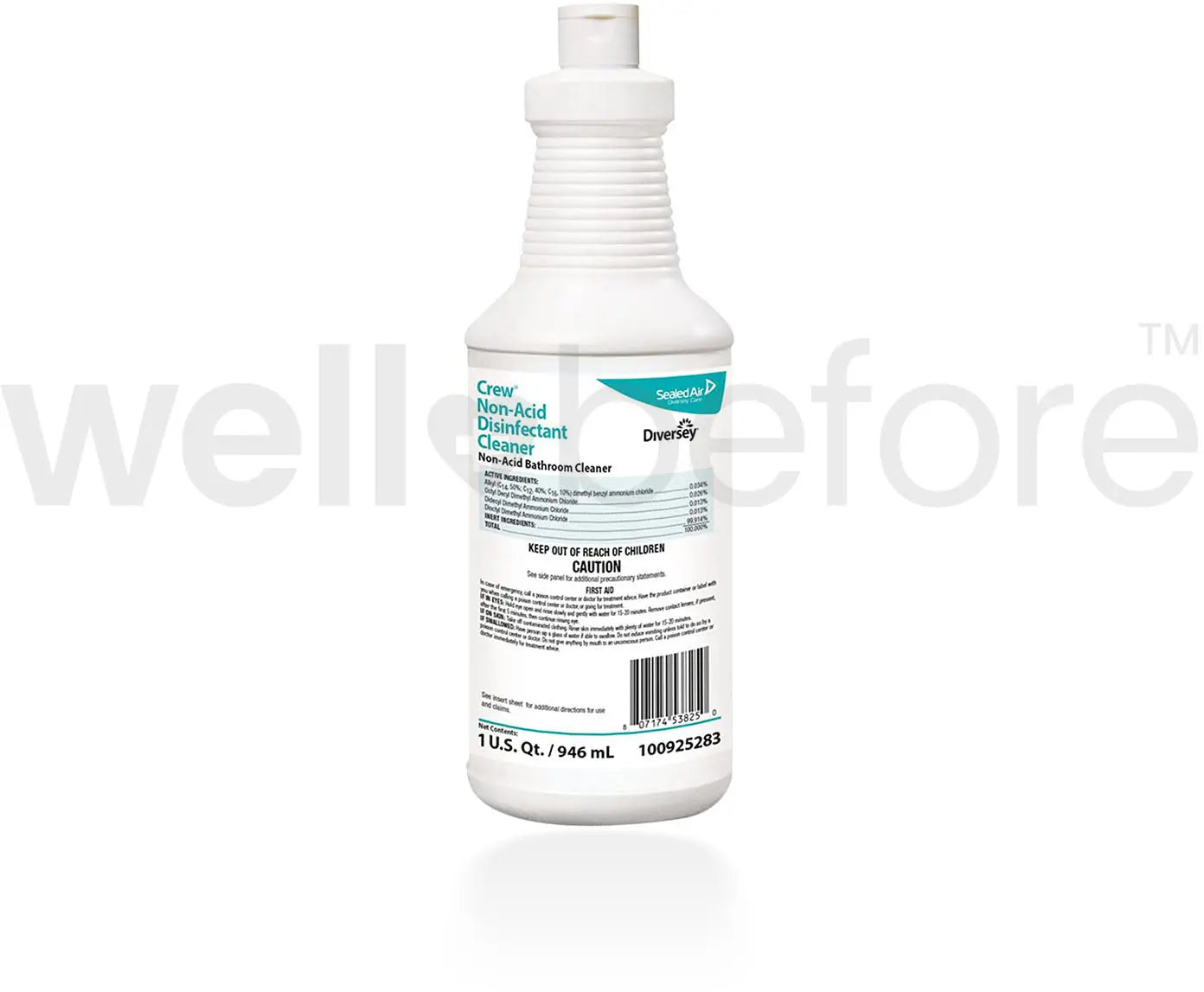 Diversey Crew Non-Acid Bathroom Disinfectant Cleaner