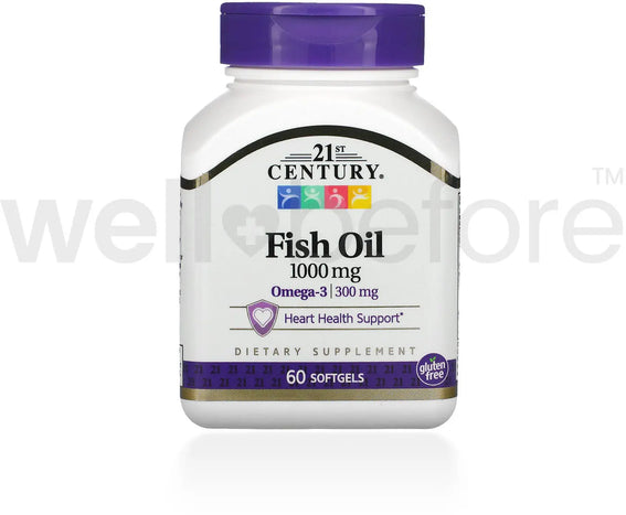 21st Century Fish Oil Dietary Supplement