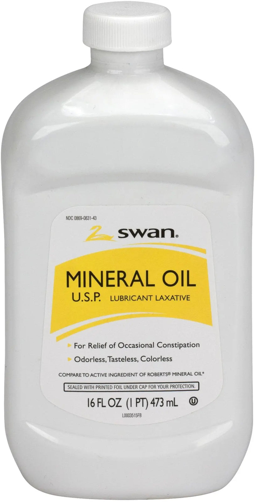 Acme United Swan Mineral Oil U.S.P Lubricant Laxative
