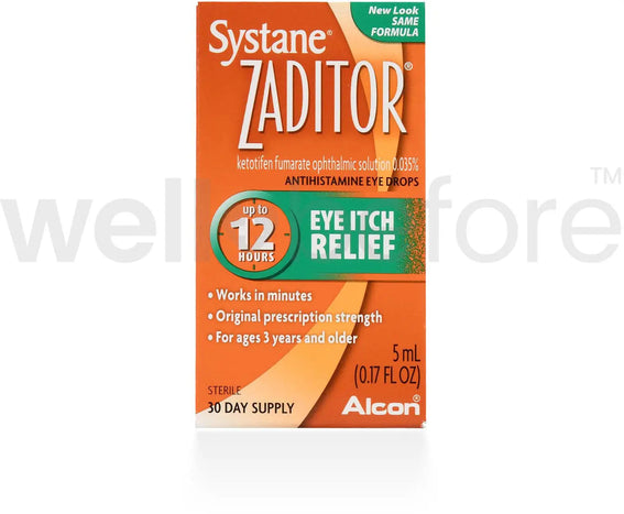 Alcon Systane Zaditor Eye Itch Relief