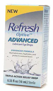 Allergan Pharmaceutical Refresh Optive Advanced Lubricant Eye Drops
