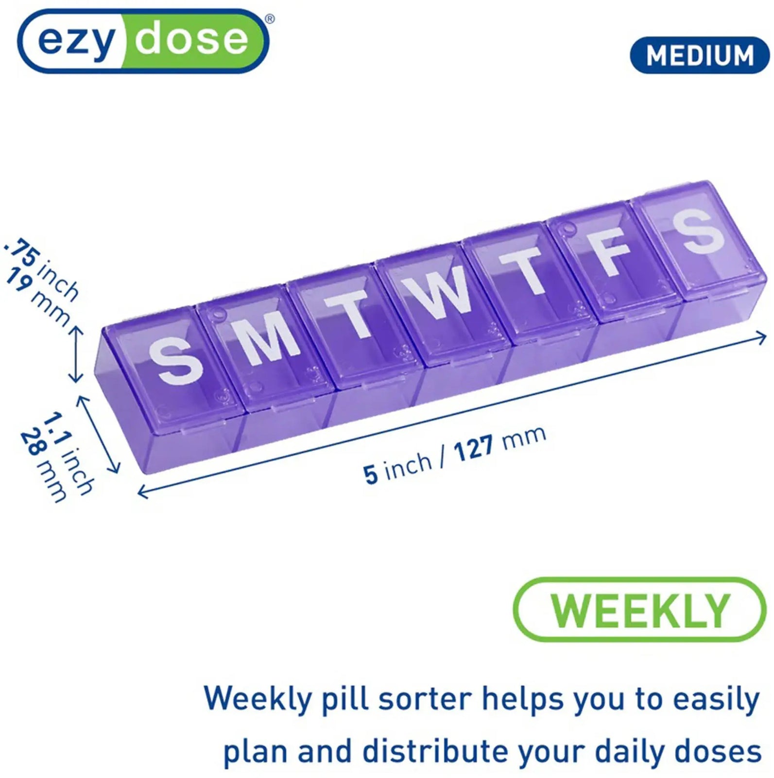 Apothecary ezy dose 1-Week Pill Planner