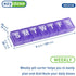 Apothecary ezy dose 1-Week Pill Planner