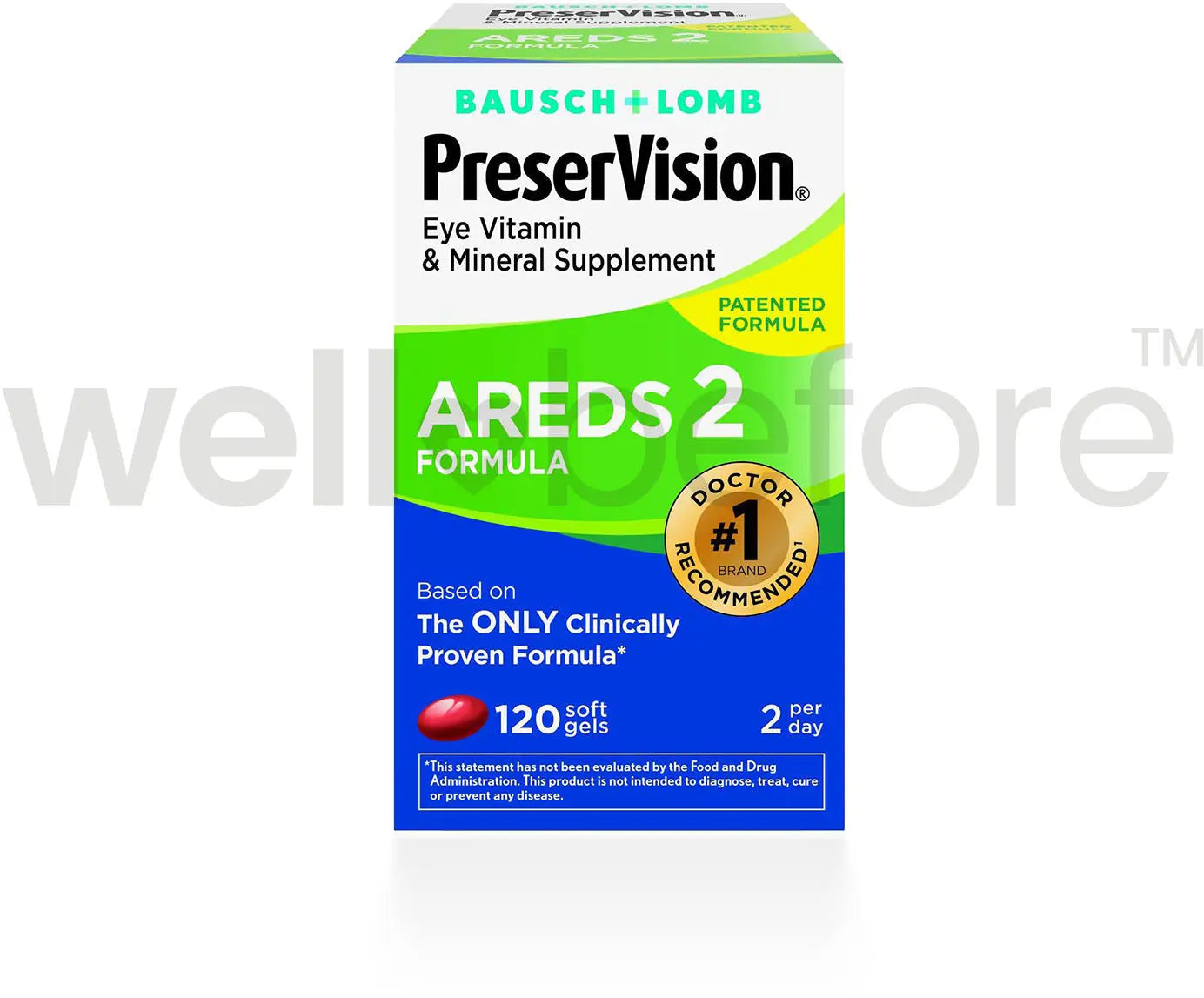 Bausch & Lomb PreserVision Areds 2 Formula Eye Vitamin & Mineral Supplement