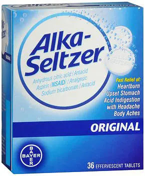 Bayer Alka-Seltzer Original Fast Relief
