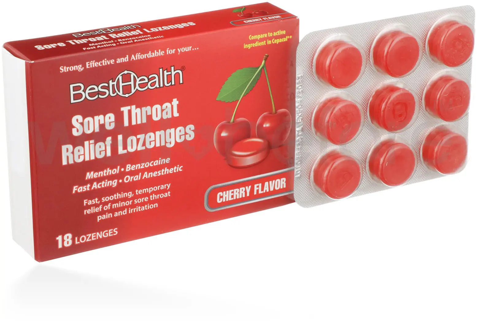 BestHealth Sore Throat Lozenges