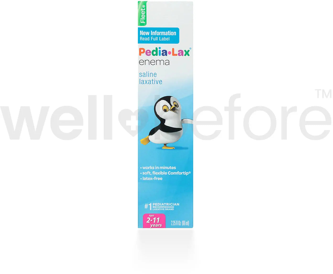 C.B. Fleet Pedia-Lax Enema Saline Laxative