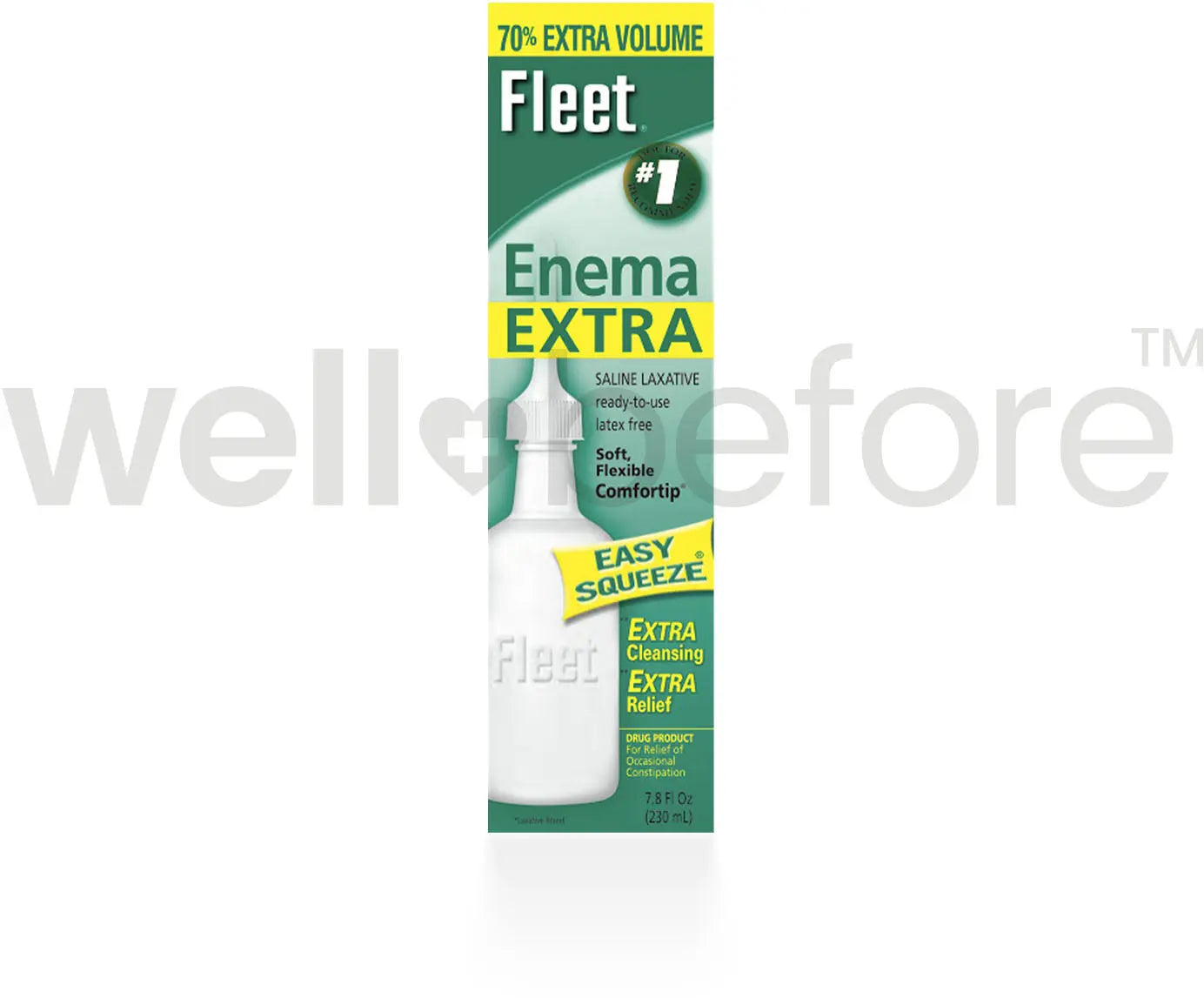 C.B. Fleet enema Extra Saline Laxative