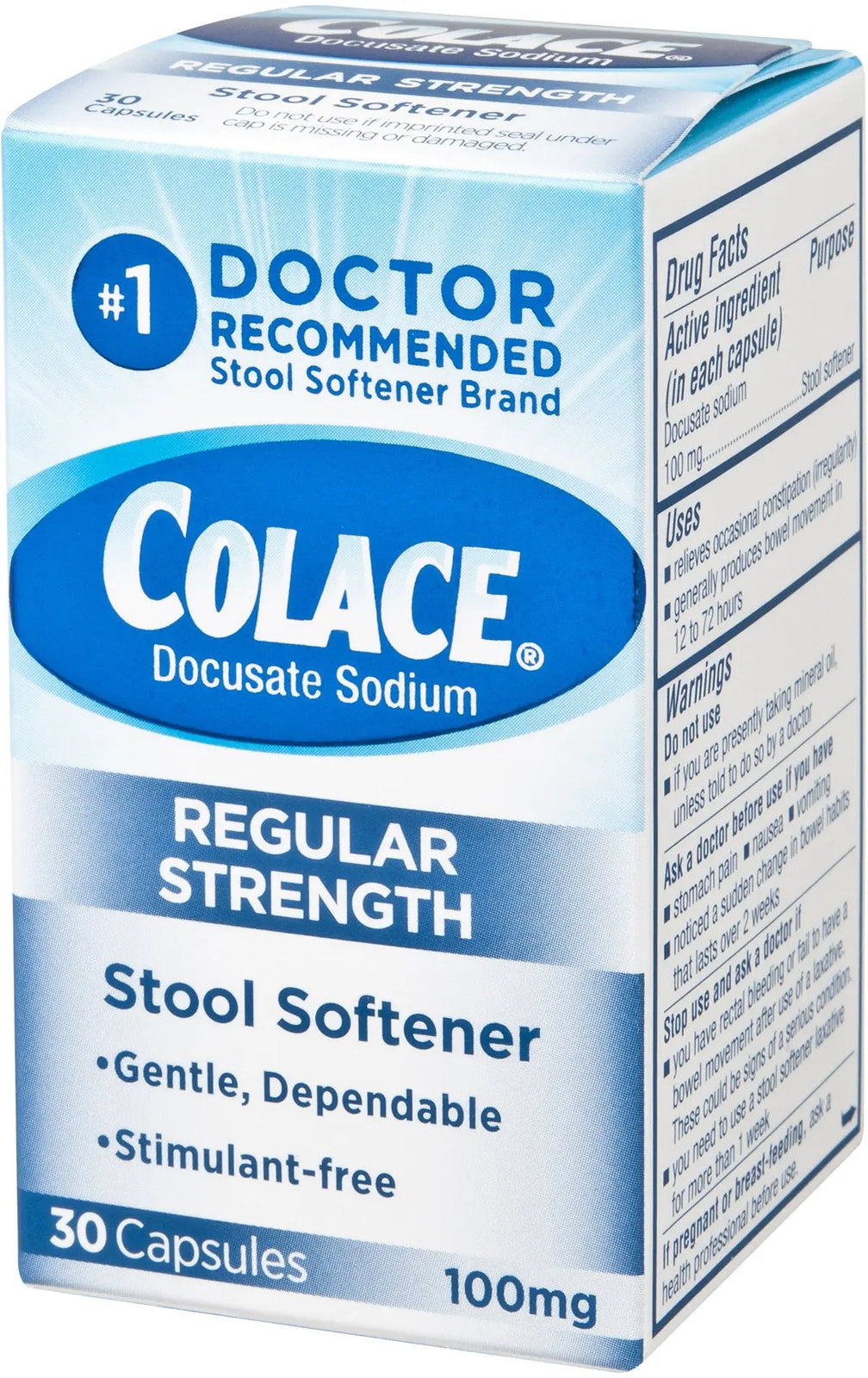 Colace Regular Strength Stool Softener
