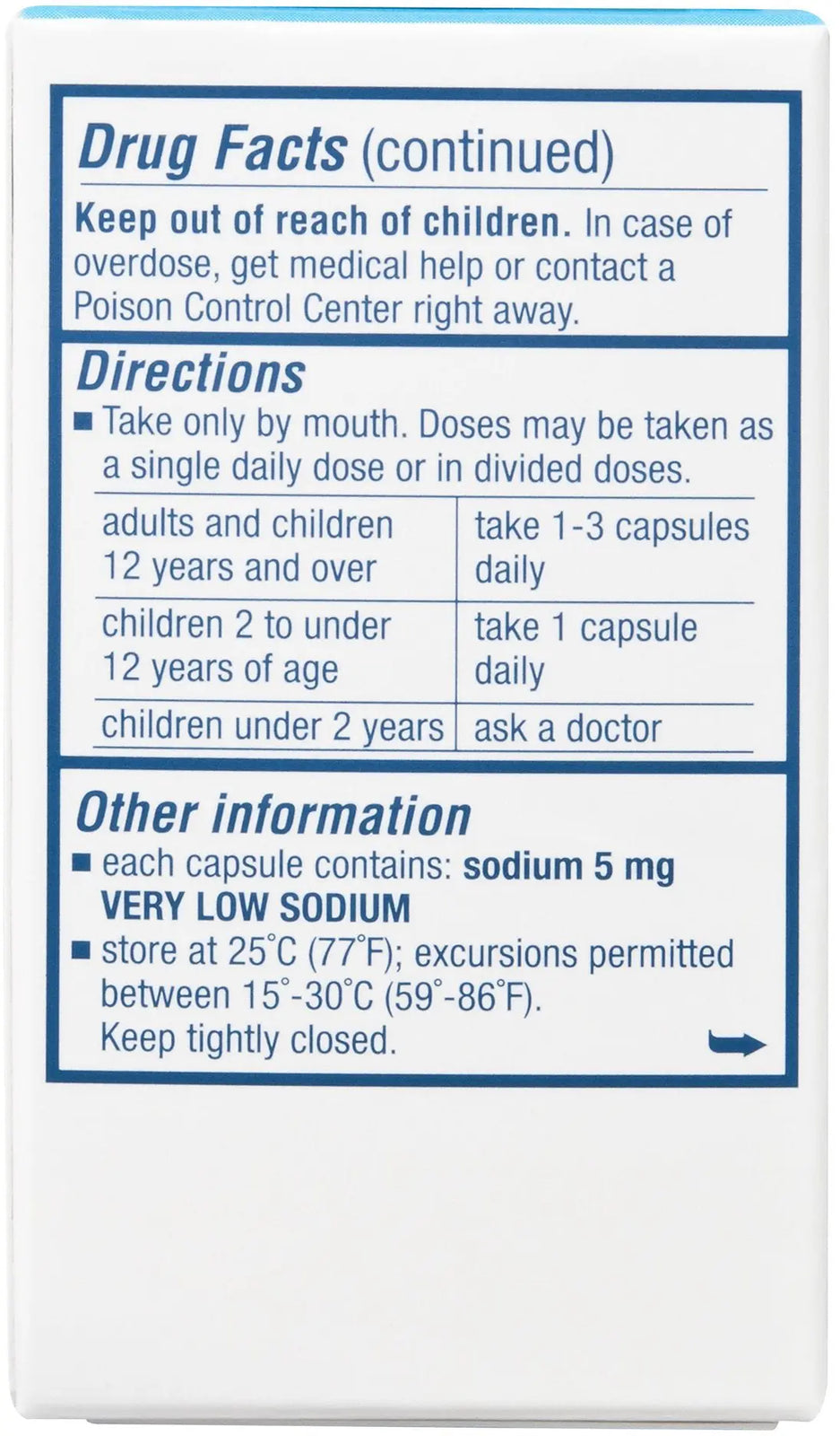 Colace Regular Strength Stool Softener