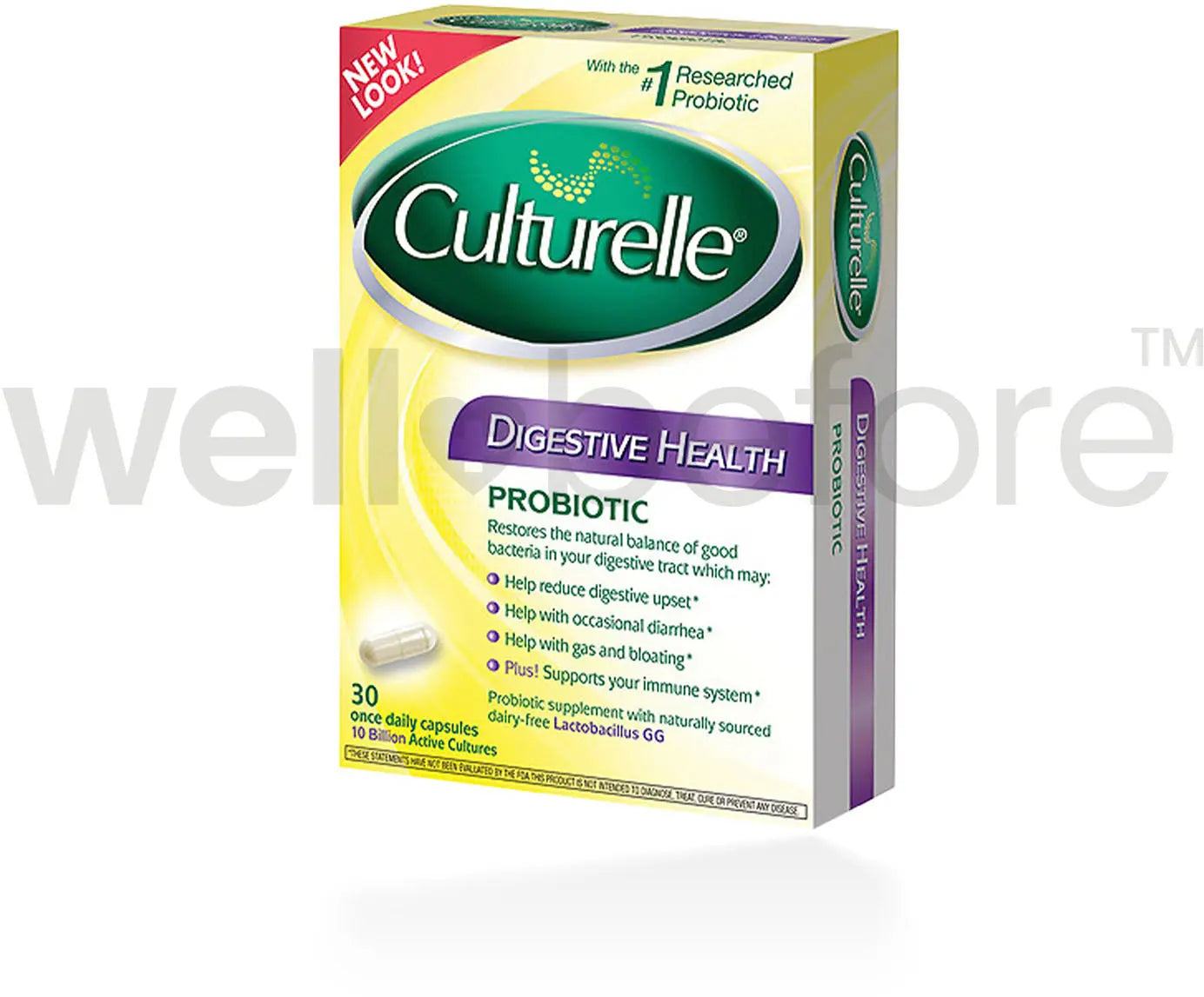 Culturelle Digestive Health Probiotic Dietary Supplement