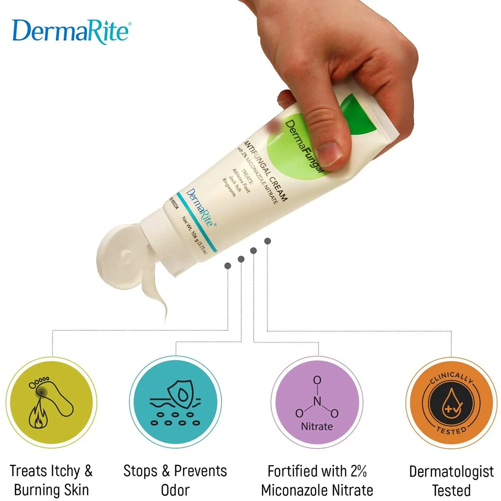 DermaRite DermaFungal Antifungal Cream