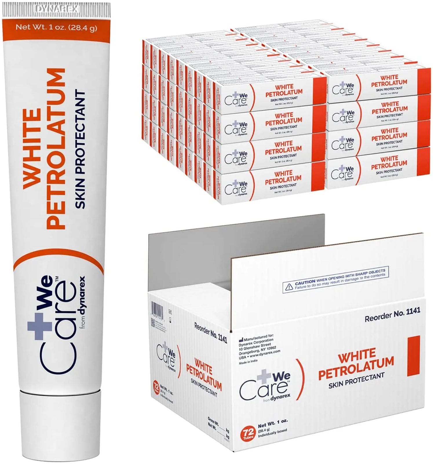 Dynarex WeCare White Petrolatum Skin Protectant