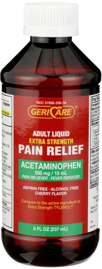 Geri-Care Adult Liquid Extra Srength Pain Relief Acetaminophen