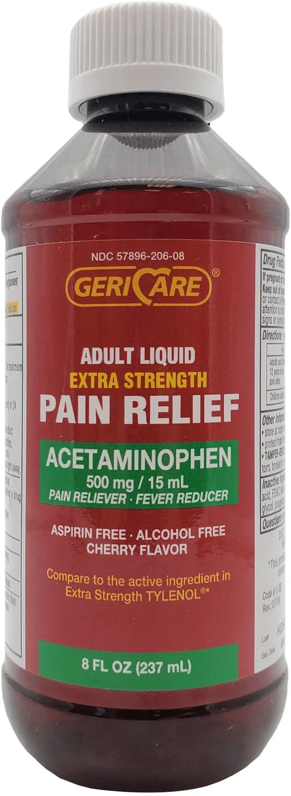 Geri-Care Adult Liquid Extra Srength Pain Relief Acetaminophen