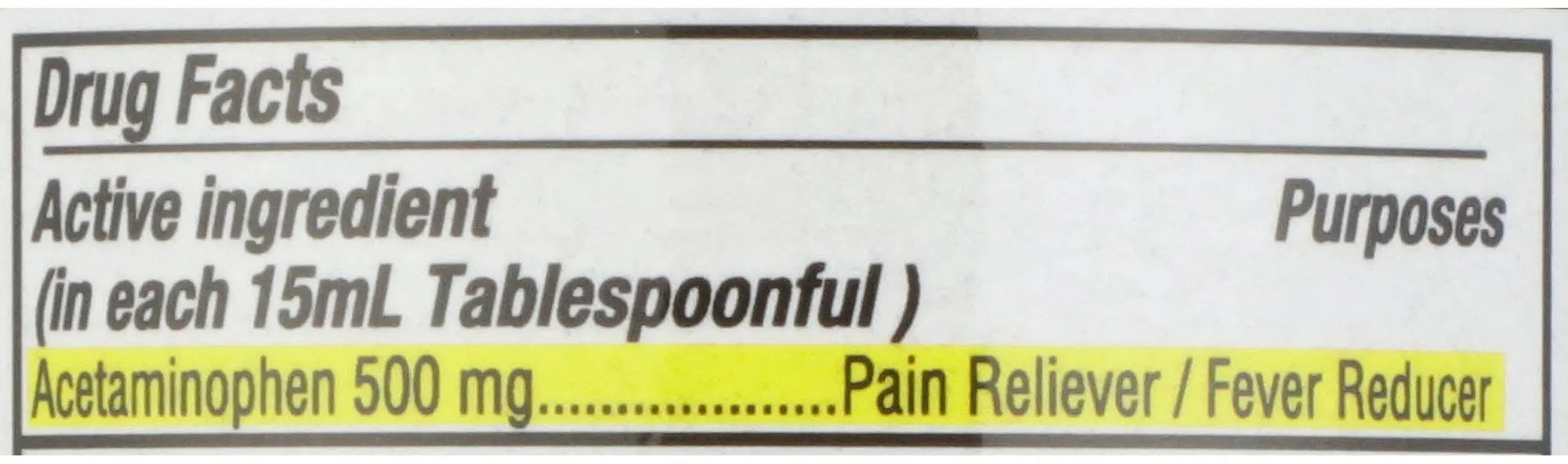 Geri-Care Adult Liquid Extra Srength Pain Relief Acetaminophen