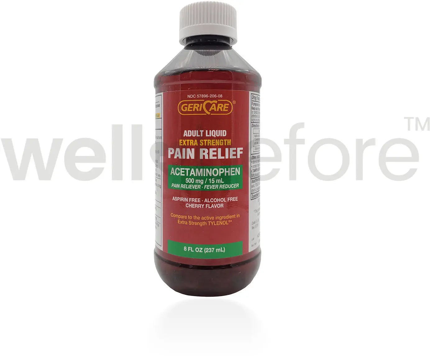 Geri-Care Adult Liquid Extra Srength Pain Relief Acetaminophen