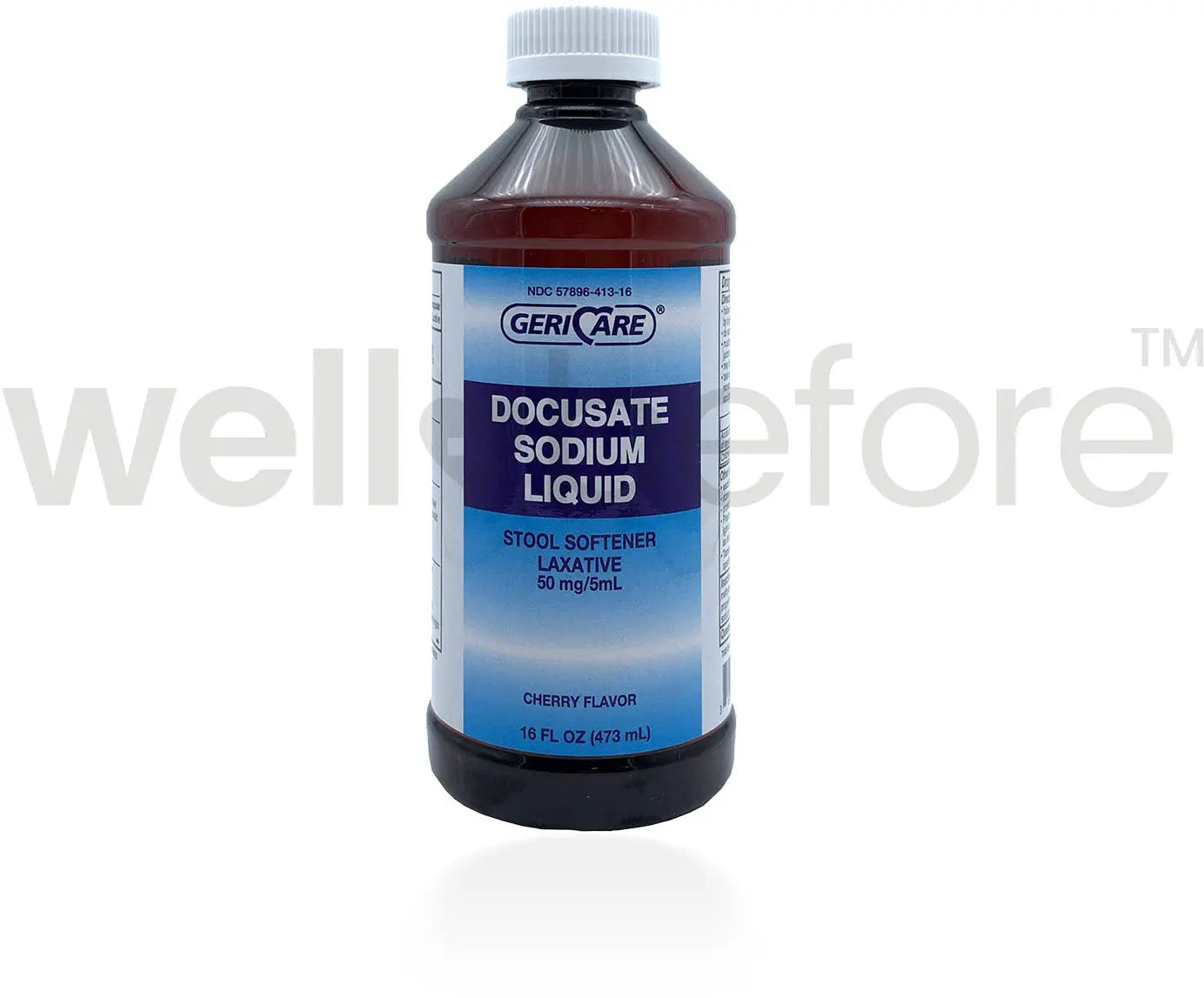 Geri-Care Docusate Sodium Liquid Stool Softener Laxative